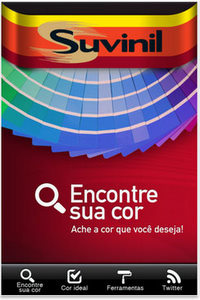 Aplicativo Cores agora est� dispon�vel tamb�m para o sistema Android (Suvinil/Divulga��o)