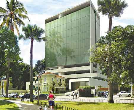 Empresarial vai ser composto por 10 pavimentos, com 410 metros quadrados de rea privativa - Casa Grande Engenharia/ Divulgao