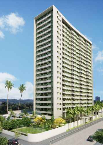 Janga Prince fica em frente  praia, com todos os apartamentos com vista para o mar. Imvel custa a partir de R$ 250 mil - Pernambuco Construtora / Divulgao