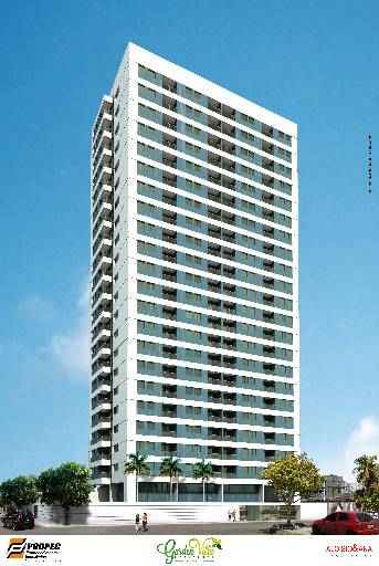 No total, so 126 unidades com trs apartamentos por andar - 