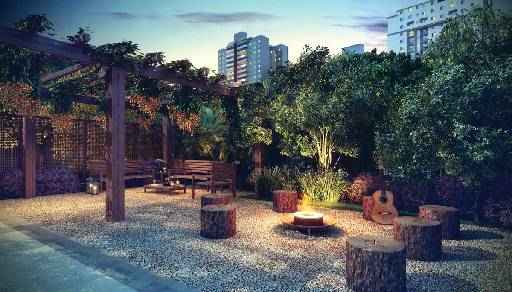 Praa Luau - Praa Luau  (Queiroz Galvo Desenvolvimento Imobilirio / Divulgao)