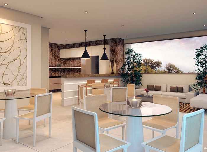Restaurante Gourmet - (NACIONAL EMPREENDIMENTOS/DIVULGAO)	