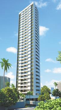 Promenade ter apartamentos com rea de 105m2 e preos a partir de R$ 692 mil  - Promenade ter apartamentos com rea de 105m2 e preos a partir de R$ 692 mil (PERNAMBUCO CONSTRUTORA/DIVULGAO)