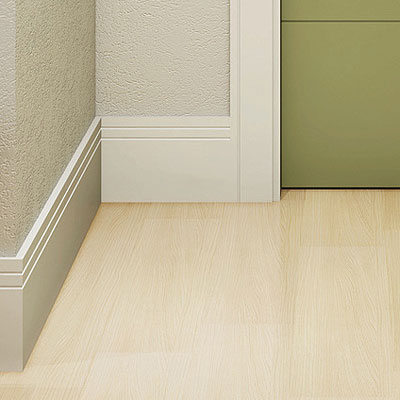 Ao seguir a mesma cor da parede, material confere uniformidade ao ambiente  - Ao seguir a mesma cor da parede, material confere uniformidade ao ambiente (Eucatex/Divulgao)