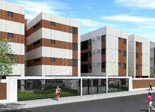 Residencial Montpellier, no Janga, teve trs unidades vendidas para pessoas com renda informal - Residencial Montpellier, no Janga, teve trs unidades vendidas para pessoas com renda informal (Construtora CA3 / Divulgao)