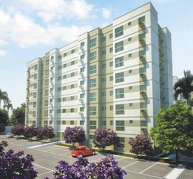 Laguna Ville  indicado pela construtora para solteiros ou famlias pequenas - Laguna Ville  indicado pela construtora para solteiros ou famlias pequenas (QUEIROZ GALVO/DIVULGAO)	

