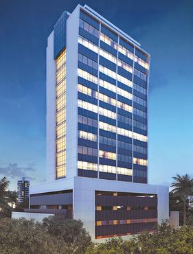 Torre ter 16 pavimentos, com reas de 308 m2 a 333 m2 - Torre ter 16 pavimentos, com reas de 308 m2 a 333 m2 (CONSTRUTORA RENEL/DIVULGAO)	
