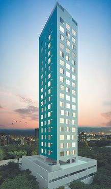 Edifcio ter 16 andares com unidades de 26 m2 a 28 m2 - Edifcio ter 16 andares com unidades de 26 m2 a 28 m2 (CONSTRUTORA DALLAS/DIVULGAO)	
