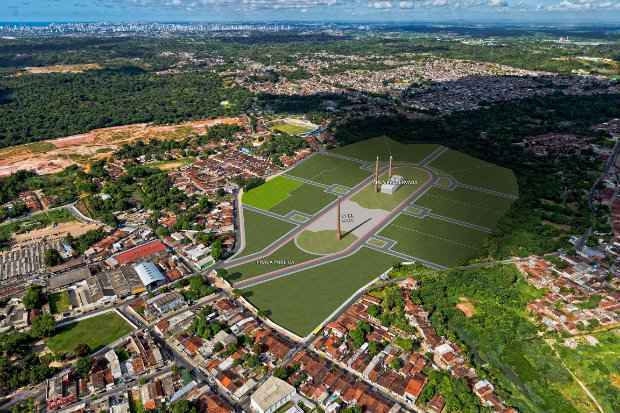 No centro da cidade, o residencial ser erguido no antigo terreno da Fbrica Aurora - Construtora Carrilho/Divulgao