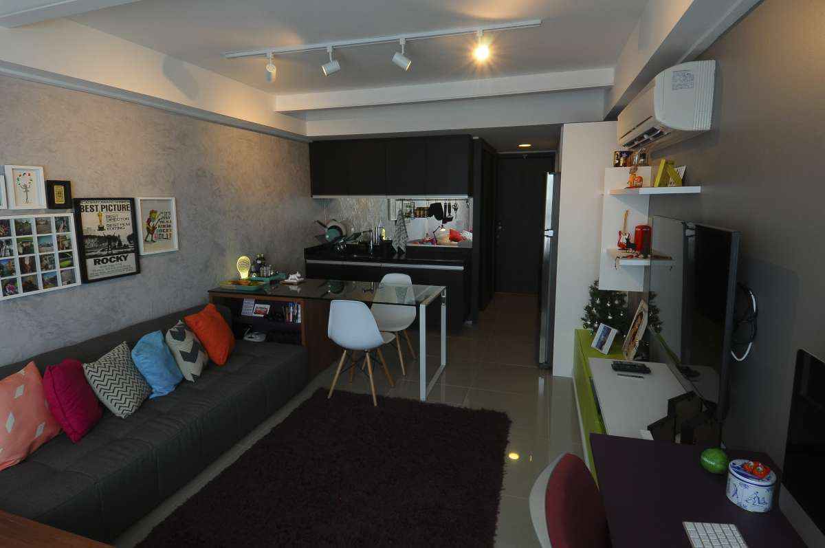 Apartamentos como o da arquiteta Manoela Pires de 28 m so legos da vida real